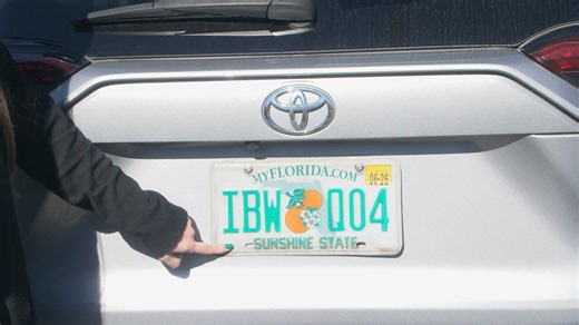 Florida bill filed to remove requirement for validation stickers on license plates