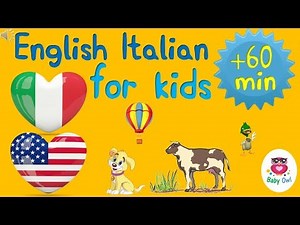 English Italian for children | Inglese italiano per bambini