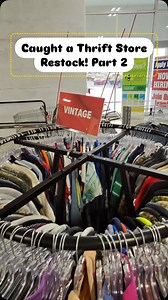 5.7K views · 140 reactions | Caught this restock at the thrift store! They’be never had this section at the front of the store! #thrifting #reseller #vintage #asmr | Kaywayshop | Facebook
