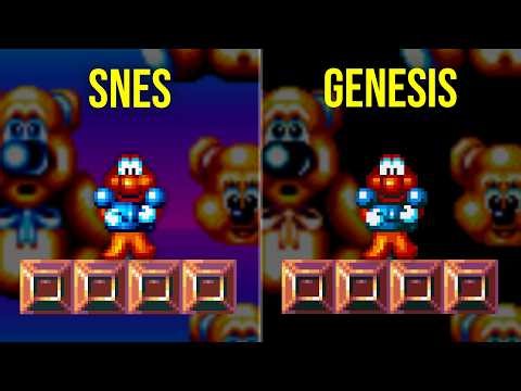 James Pond 2 - SNES vs Genesis | Which Version Wins?