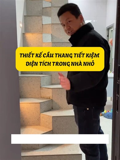 Thiết Kế Cầu Thang Tiết Kiệm Diện Tích Trong Nhà Nhỏ #kinhcanreview #xaynha #caitaonha #thietkenha