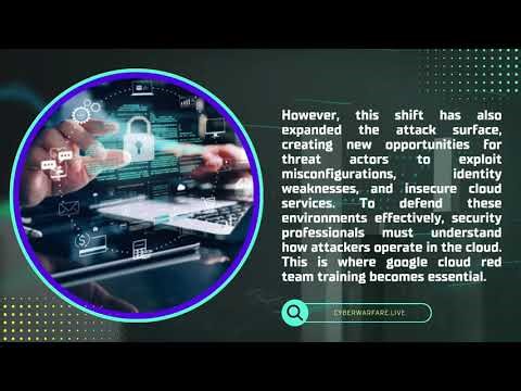 Google Cloud Red Team Training: Master Offensive Security with Real-World Red Team Labs