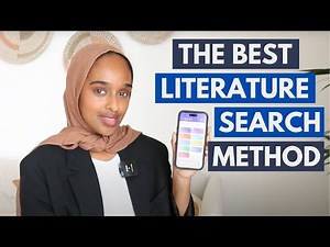 How to Efficiently Search For Literature Using AI | Finding The Best Research Papers