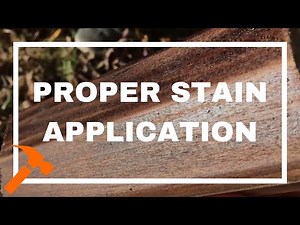 Applying Stain To A Handrail | Handyman Minute Tip