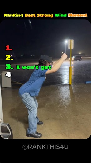 Ranking Best Strong Wind Moment #funny #viral #trending