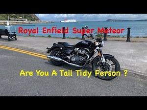 Royal Enfield Super Meteor 650 Rear Tidy Up