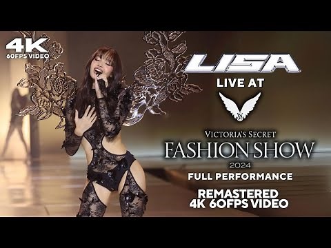 [4K 60FPS] LISA - Live at Victoria's Secret Fashion Show 2024 [Full Performance]