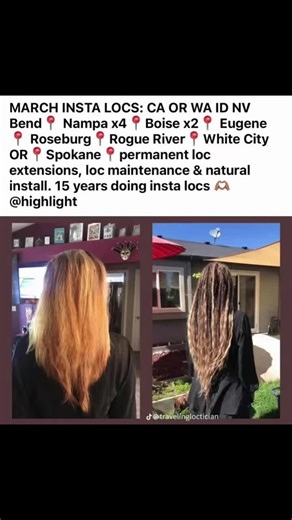 #oregon #washington #idaho #northerncalifornia #nevada permanent loc extensions, natural install & loc maintenance