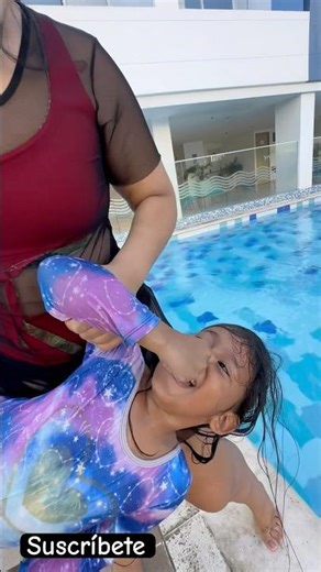 My daughter wants to do a super dive #viralshorts