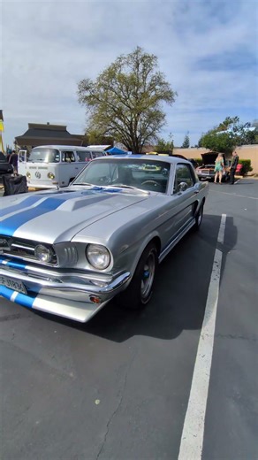 1965 Ford Mustang Custom Fastback (Silver/Blue)