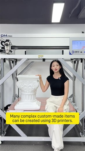What could Dowell large 3d printer do for your industry？🧐 Form industrial manufacturing to artists creation,the potential is limitless. #3dprinter #3dprinting #large3dprinter #dowell3dprinter #foryou