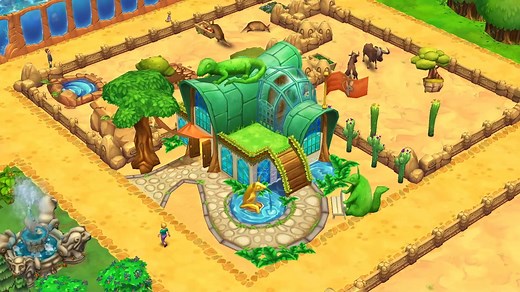 The terrarium in Zoo 2: Animal Park is here. In this video we show you the beautiful new zoo region for all players level 28 and above. . Das Terrarium in Zoo 2: Animal Park ist da. Im Video zeigen wir euch die wunderschöne neue Zoo-Region für alle Spieler:innen ab Level 28. | Zoo 2: Animal Park