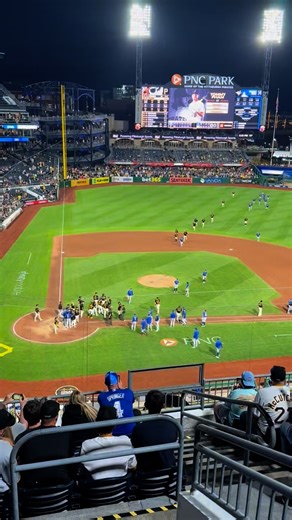 125K views · 667 reactions | It’s getting wild at the Pirates ⚾️ vs. Blue Jays game tonight. #pittsburgh #pirates #bluejaysbaseball #MLBB #mlbbhighlights | View Pittsburgh | Facebook