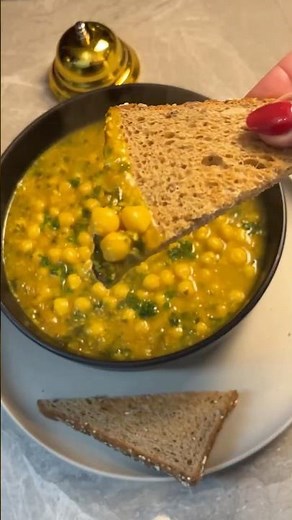 Traditional Chickpea Stew Recipe | Healthy Vegan Middle Eastern Dish#asmr