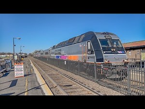 NJ transit equipment moves on the Raritan Valley line
