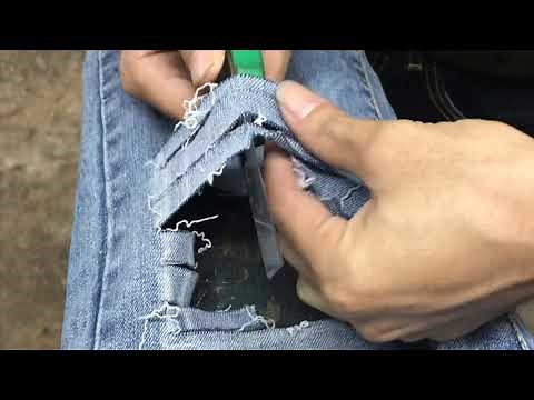 HOW TO: DISTRESSED DENIM JEANS (EASY) | DIY TUTORIAL | ORIGINAL