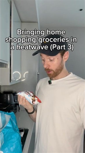 Bringing home your shopping/groceries during a heatwave #comedy #shopping #grocery