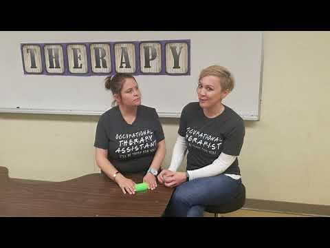 OT sensory brushing