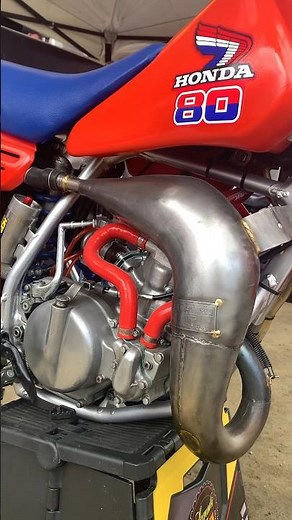 Vintage 1986 Honda CR80 🔥 #motocross