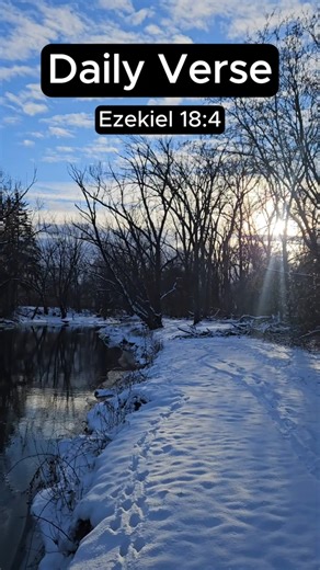 1 Verse, 1 Minute: Ezekiel 18:4