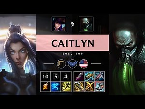 Caitlyn Top vs Urgot - NA Diamond Patch 25.21