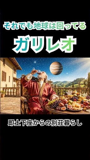 [Shocking] Life over belief!? The true story of Galileo Galilei, who declared "And yet it moves,"...