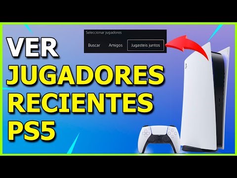 How to SEE RECENT PLAYERS on PS5