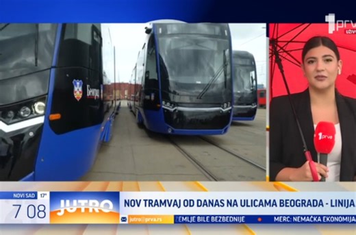 Novi tramvaj saobraća na liniji 12: Evo do kada će biti svih 25 vozila na ulicama Beograda VIDEO