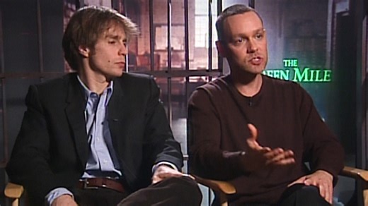 Doug Hutchison and Sam Rockwell discuss the script of The Green Mile