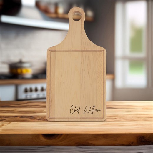 Custom Wood Cutting Board, Personalized Cutting Board, Monogram and Name Engraved Wedding Gift, Personalized Charcuterie Board, - Etsy
