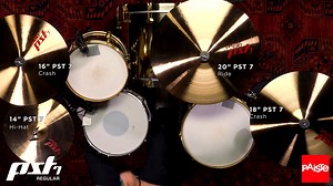 The PST 7 Series is extremely versatile. It doesn’t matter if you’re on stage or, like in this video, in the studio. The following cymbals are featured: ▪️ 14" PST 7 Hi-Hat ▪️ 16" PST 7 Crash ▪️ 20" PST 7 Ride ▪️ 18" PST 7 Crash Go ahead and compare them with the other two offered weight classes: PST 7 Light ➡️ https://youtu.be/ZTVRxfH5XYA PST 7 Heavy ➡️ https://youtu.be/f5EjeQWqhXg More information about the PST 7 (Regular) models: ➡️ https://www.paiste.com/en/products/series/pst-7 | Paiste Cym