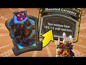 My BIGGEST CARAPACE Ever! | Hearthstone Battlegrounds