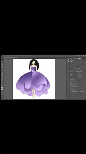 From just a Purple Flower to a Dress 🔮💜 || Turning things into dresses ✨️ ||