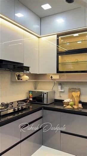 🔥 “2025 का Latest Modular Kitchen Design | Small Space में Luxury Look!”#modernkitchendesign