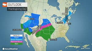 Thanksgiving Day weather: What to expect across the U.S.