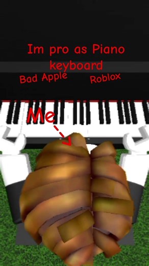 Bad apple piano keyboard Roblox