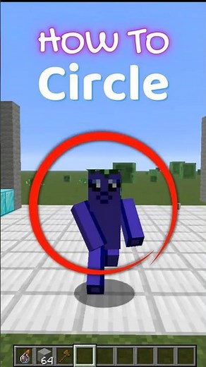 How to Make CIRCLES in Minecraft #minecraft #mylittlepony #howtobuild