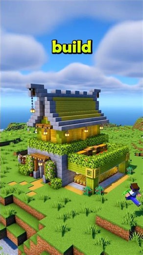 Minecraft Bamboo Survival House 🏡 #minecraftbuilding