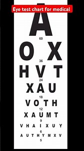 #eye#eye test chart for medical#eye test medical chart #examvision #visually #eyelevel #seeclearly