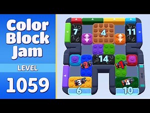 Color Block Jam Level 1059 (1060) | Every Puzzle Solved! 🎯