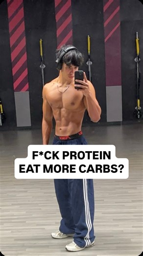 Danny Chen | Fitness Coach on Instagram: "answering comments right now… go ham 🥱 a lot of yall DONT need that much protein. more protein does NOT necessarily mean more gains!! 🤷‍♂️ if you’re new here, hi, my name is Danny, and i make videos about sleep, training, and nutrition to look and feel your best. if that sounds pretty sick, tap that follow button 👍 i get my gym clothes from @dfyne.official | use code DANNY DM me “COACH” to train with me! #protein #carbup"