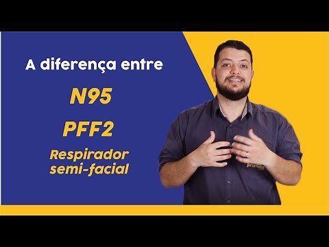 A diferença entre máscara N95, PFF2 e o respirador semi-facial