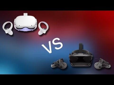 Oculus Quest 2 vs Valve Index Beat Saber side-by-side comparison