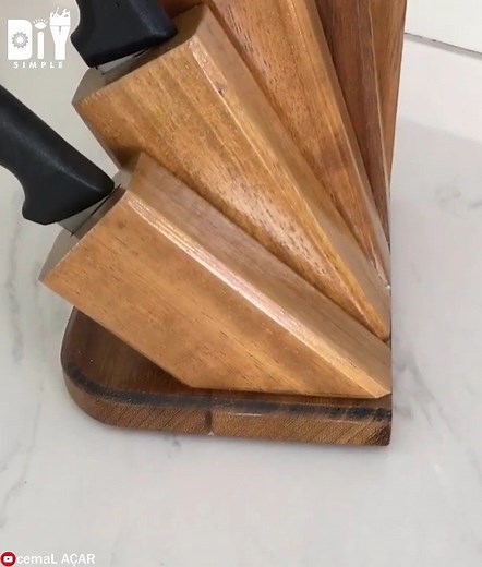 Knife Stand making 🔪 | DIY Simple