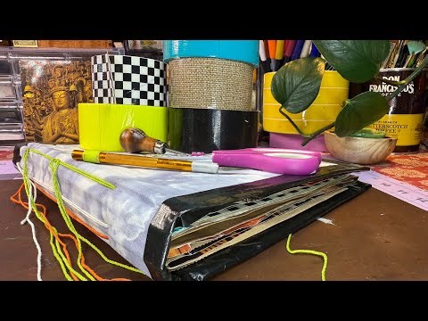 #2 of #3 - MAKE AN ART JOURNAL/ JUNK JOURNAL/ GLUE BOOK *THE SIGNATURES* - Easy Tutorial