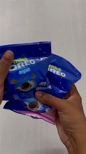 mini oreo dessert #asmrfood #food #asmr #oreo #oreodessert