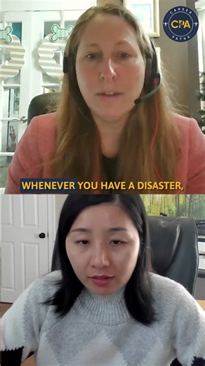 Mindy Rankin explains how casualty losses can put money back in your pocket, and why many practitioners rarely deal with them. ✅ Tax benefits exist for disaster-related losses ✅ Understanding the code can save clients money ✅ Real-world experience helps navigate complex situations ▶️ Watch the full episode to hear more insights from Mindy Rankin, CPA! https://youtu.be/roe3ciV8RHg #roseyflahertypodcast #accountingcareers #cpalife #taxinsights #careerinsights #professionalgrowth #growthmindset #wo