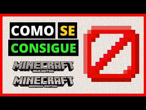 ✅ Como CONSEGUIR el BLOQUE INVISIBLE (Cualquier Versión) (Minecraft Java)