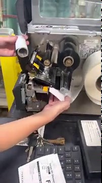 Zebra ZT-230 loading ribbon