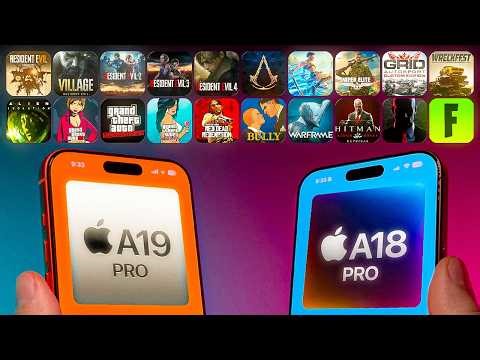 جربت اقوى 20 لعبة على ايفون 16 و 17 برو ماكس 🔥